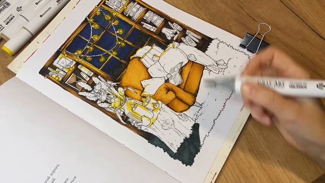 Мое первое видео на канале/Начинаю новые раскраски✨