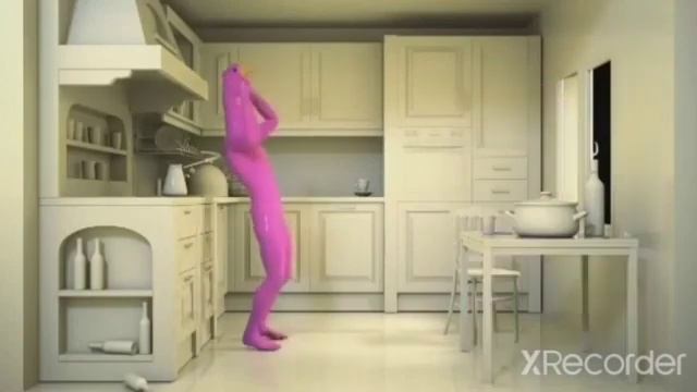 розовый гусь танцует под песню тараканы remix