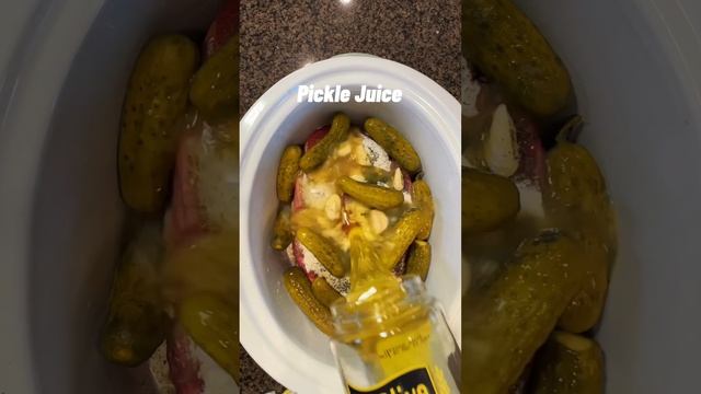 Slow Cooker Dill Pickle Pot Roast