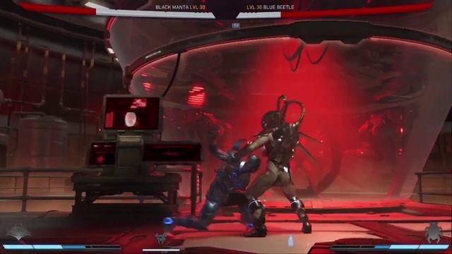 Injustice 2 - Black Manta Vs Blue Beetle