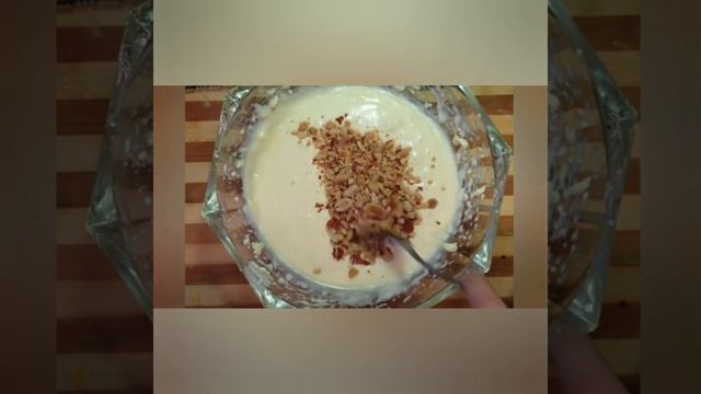 Десерт со сгущенкой и орехами. ( За 10 минут). #shorts 2021