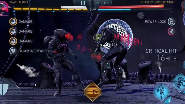 Injustice 2 Mobile 3.6 | Black Manta vs P4 | 26M