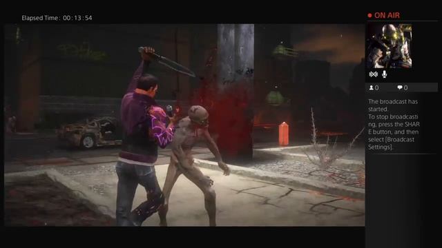 Playing saints row gat out of hell