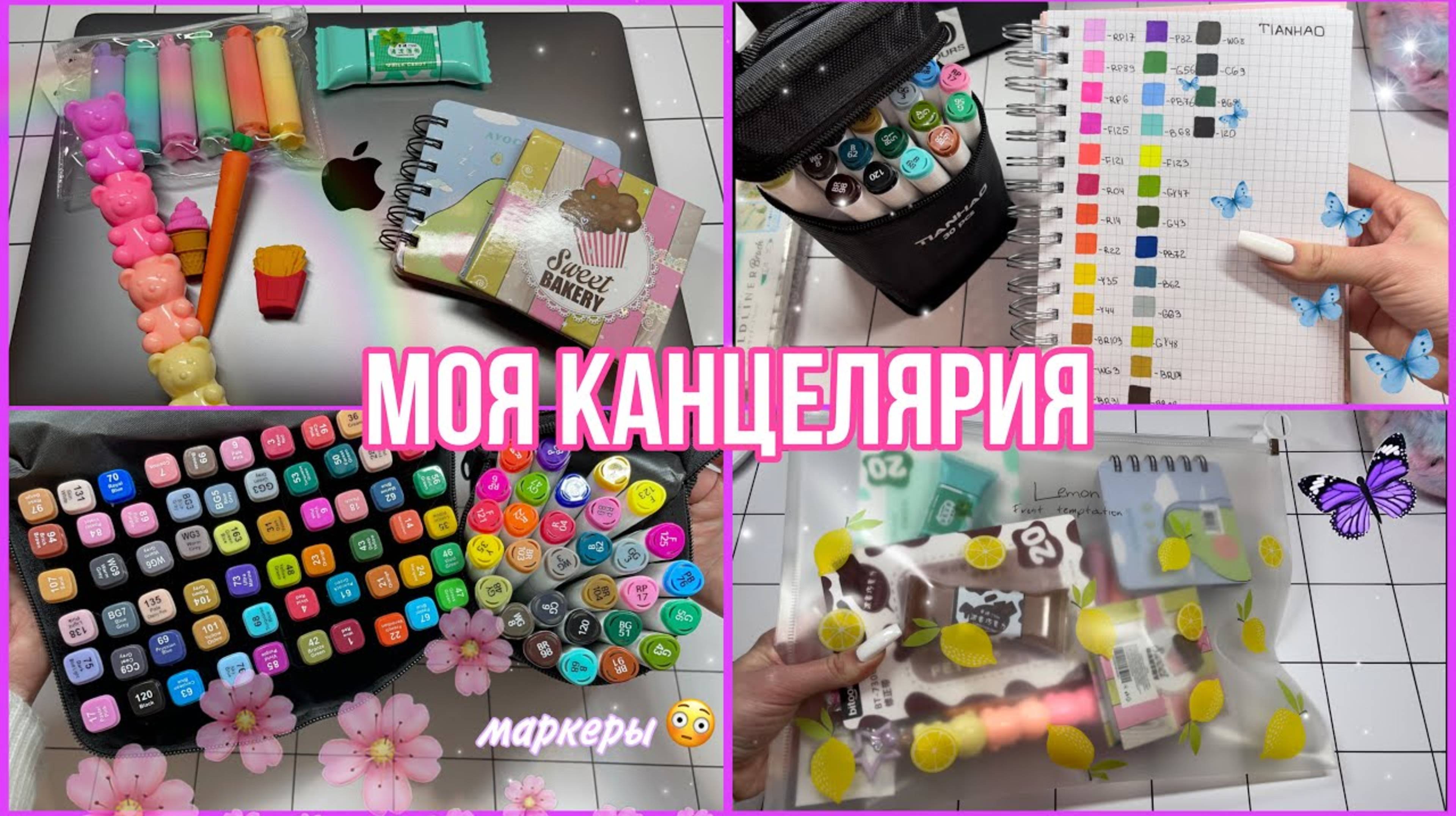 🌸Моя канцелярия  Чем я рисую 🌸 МИР БУМАЖЕК