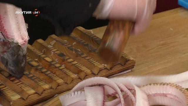 Просто вкусно: Строганина и салат «Индигирка»