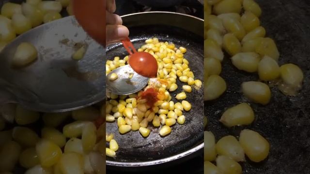 Egg corn Recipe 😋 #shorts Arif’s food vlog