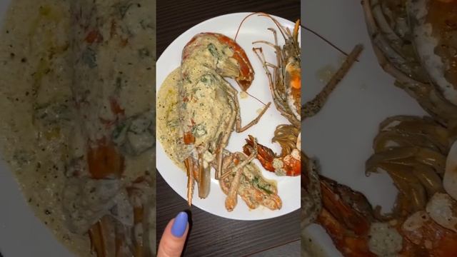 Гигантские креветки СКАМПИ 🦐 #shorts