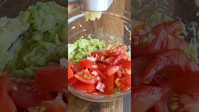 Закуска из батата 🇩🇪 Süßkartoffeln  mit Guacamole #shorts #recipe #rezept #рецепты #пп #вкусно