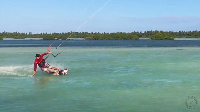 Kitesurfing on the Cocos Islands with Zephyr Tours