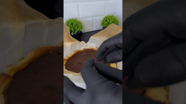 Испанский чизкейк Сан Себастьян! #рецепты #чизкейк #shorts #выпечка #вкусно #food #выпечка