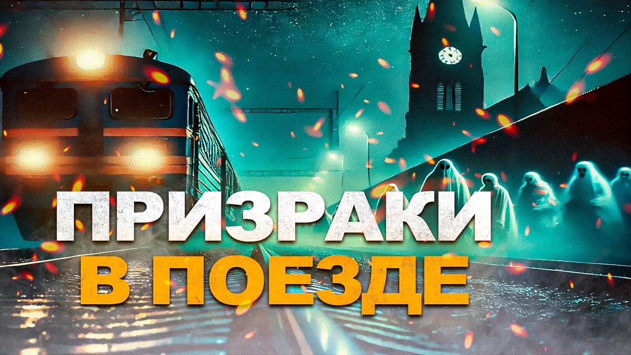 ПРИЗРАКИ В ПОЕЗДЕ ● СТРАШНЫЕ ИСТОРИИ НА НОЧЬ. Страшилки на ночь.