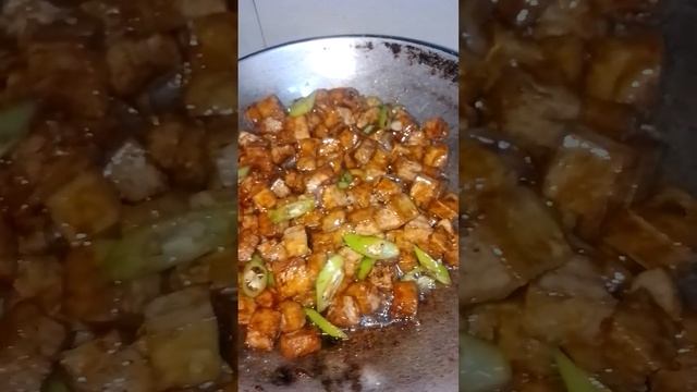 TUFO WITH OYSTER SAUCE #food#viralshorts#asmr#satisfying