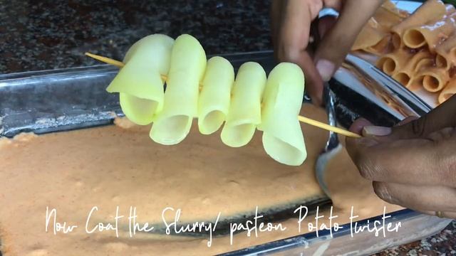 Spiral Potato | Potato twister#ramadanseries #ramadanspecial
