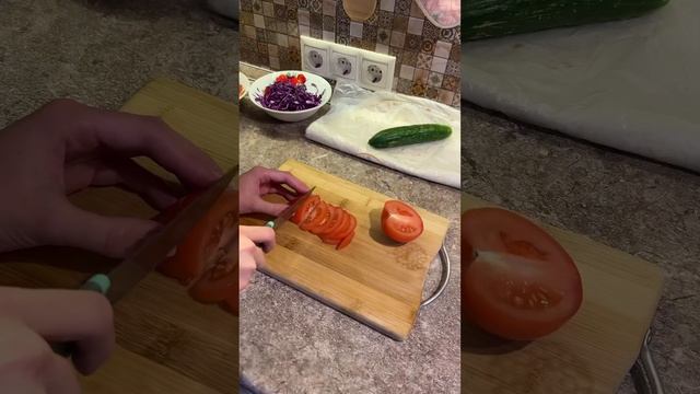 Рецепт домашней шаурмы #быстрыйрецепт #рецепт #вкусныйрецепт #ужин