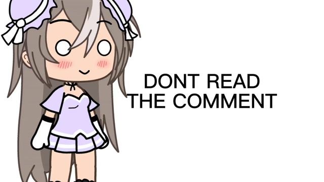 Don’t read the comment in this video!