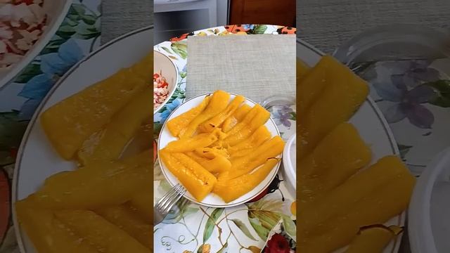 Бабуля Пикчерз представляет вам крабовый салат❤️ #shorts