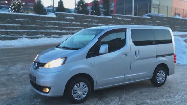 Авто из Японии. Фургон для бизнеса за 1.2 Nissan nv200 под заказ встречаю в Красноярске.