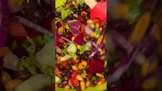 Healthy Protein Salad Part 2 #food #chickensoup #recipe