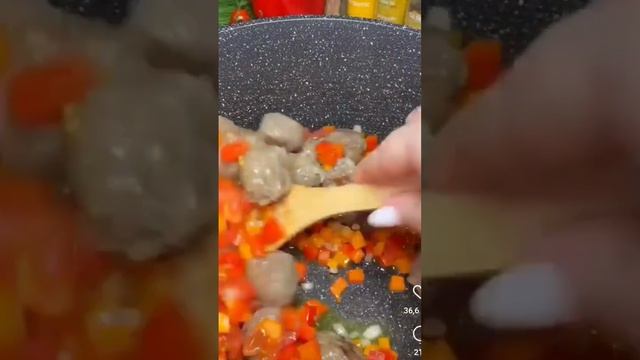 СУП С ФРИКАДЕЛЬКАМИ 🍲SOUP WITH MEATBALLS