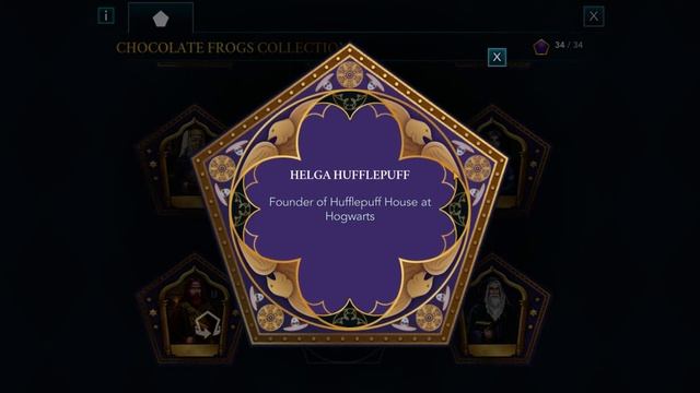 Hogwarts Mystery - Complete List of Chocolate Frog Cards (34)