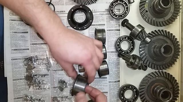 Дефектовка и ремонт редуктора мотоцикла Урал.