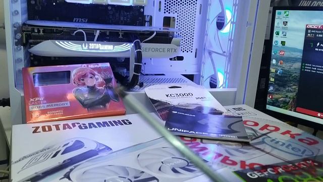 Компьютер за четверть миллиона рублей в подарок геймеру от себя на 2025г. Ryzen 7 7800X3D+RTX4080Sup