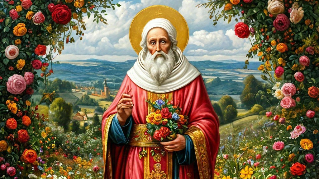 от свсятом месте и цветы распускаются!!!