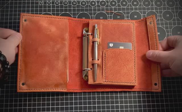 Ежедневник от zeakfred_leather_goods ver. 2.0