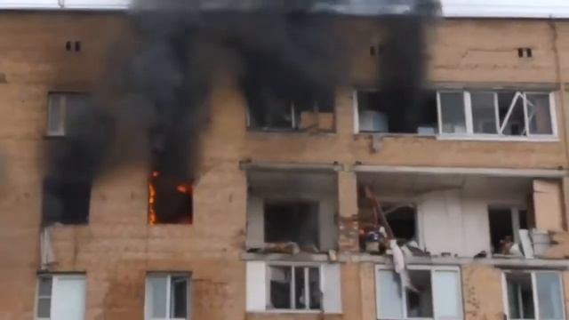 Видео последствий взрыва в Химках 19.03.2021