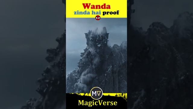 Proof that Wanda is still alive 😈| Wanda avi zinda hai proof #shorts #marvel
