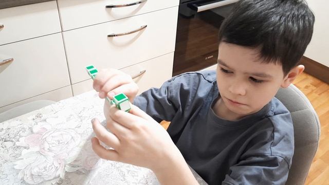 Цапля из змейки