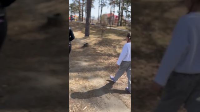 Прогулка в парке Белогорска