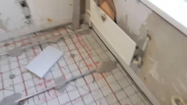 Кабельный тёплый пол в бетонную стяжку