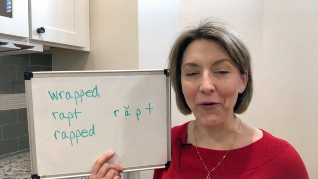 How to Pronounce 🎁 WRAPPED, RAPPED, RAPT - American English Christmas Pronunciation Lesson