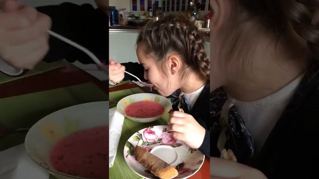 Мамин борщ самый вкусный