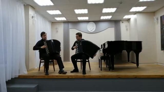Смотрин Антон и Смоленцев Евгений, 16 лет. Л. Бельман. Молитва.