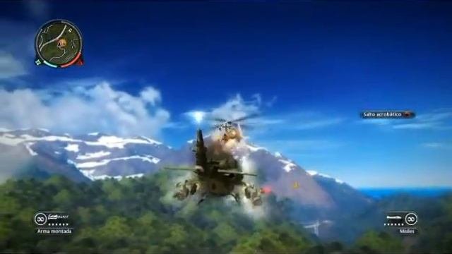 Helicoptero Sin Aspas Fail Just Cause 2 PS3 Gameplay