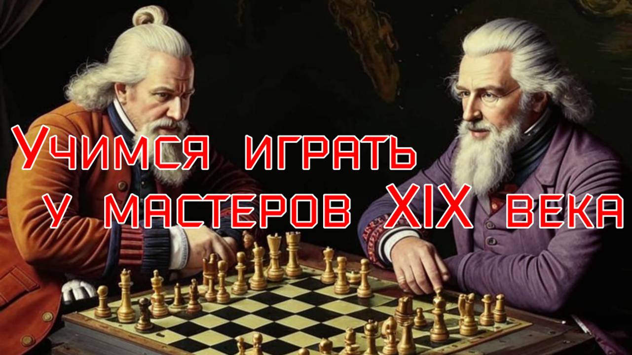 битва шахматных романтков 19 века.