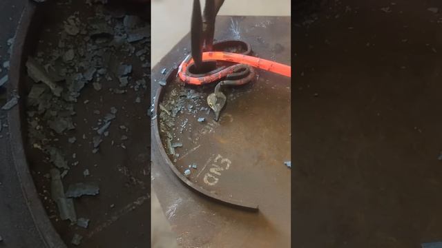 Изготовление кованных украшений.