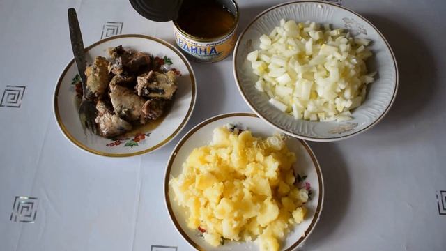 Рыбный пирог на картофельном отваре: с сардиной в масле