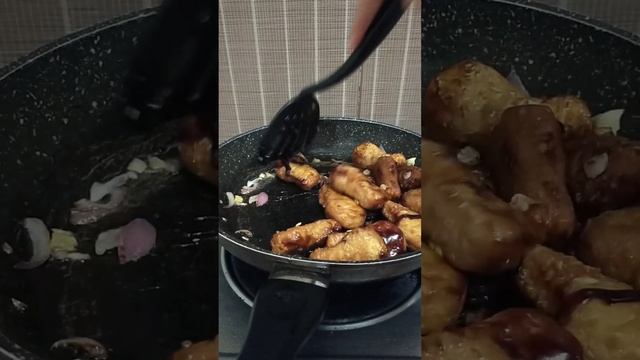 My Own version of Drummets Nuggets Teriyaki😋 #short #ownversion #teriyaki