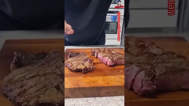 Стейк Тибон / T-bone/ сочный стейк за 10 минут