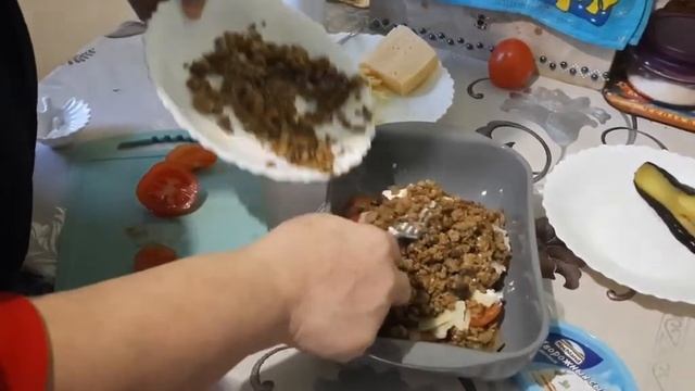 Легкая и вкусная лазанья из баклажан🍆/ Едим и не поправляемся.