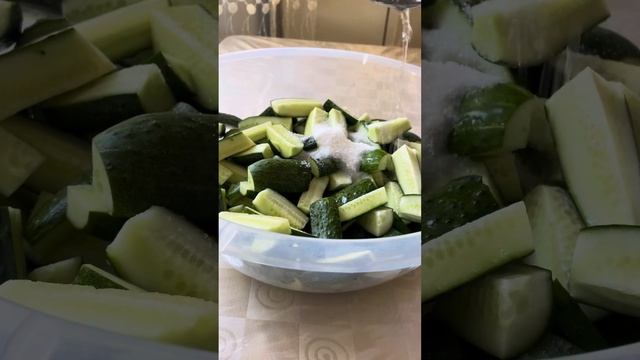 Малосольные хрустящие огурцы