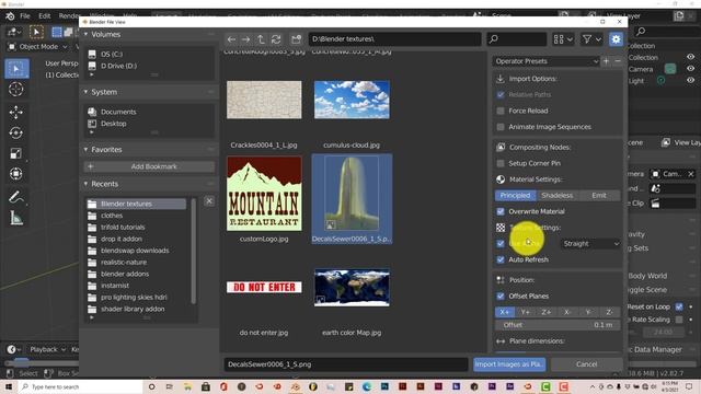 Blender Quick Tip:How to import images into blender the right way.
