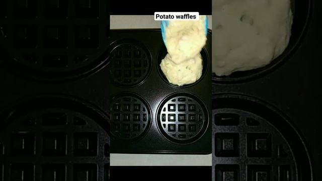 Potato waffles #recipe #shorts