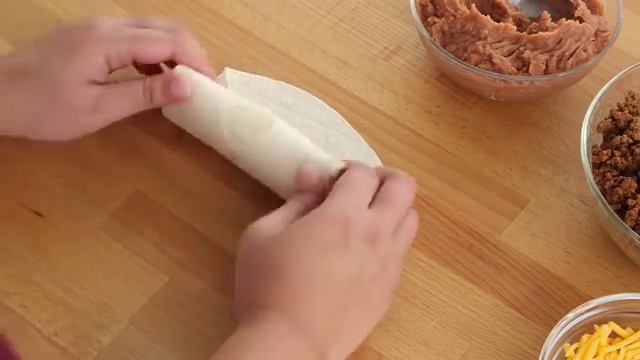 How to Fold a Burrito | My Food and Family