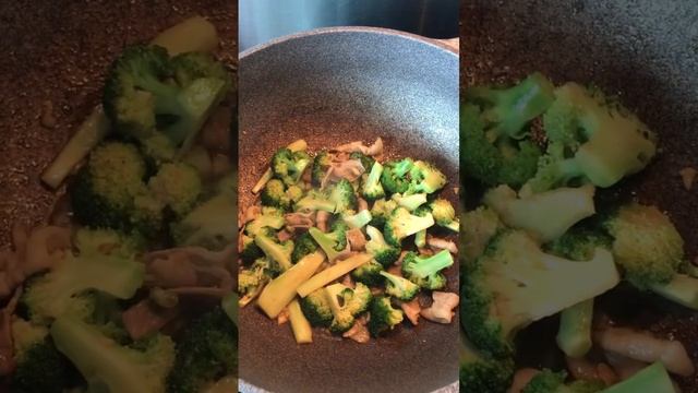Yummy Broccoli 🥦 with Pork #short#chinesefood