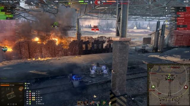Мир танков. WOT. Уникальный бой на Leopard 1. Последняя надежда команды