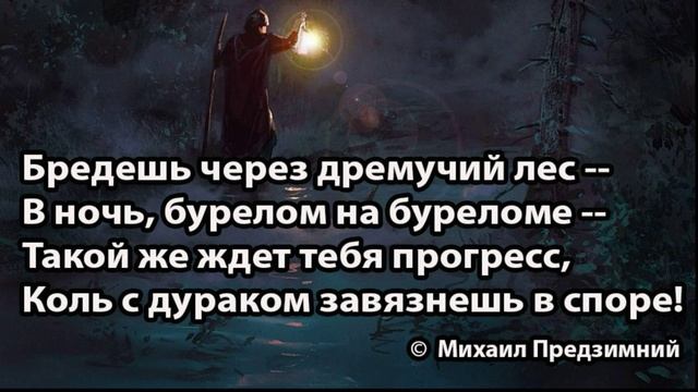 Не спорь с дураком!